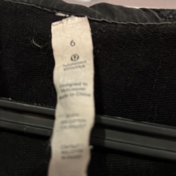 Black, long, vintage, lululemon sweater - Picture 2 of 3